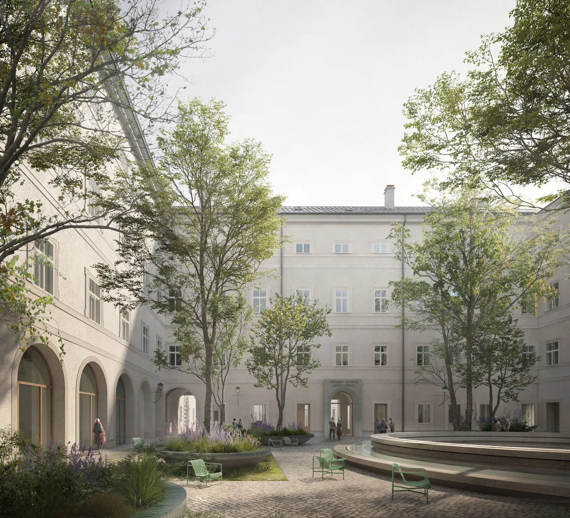 Visualisierung Belvedere Salzburg