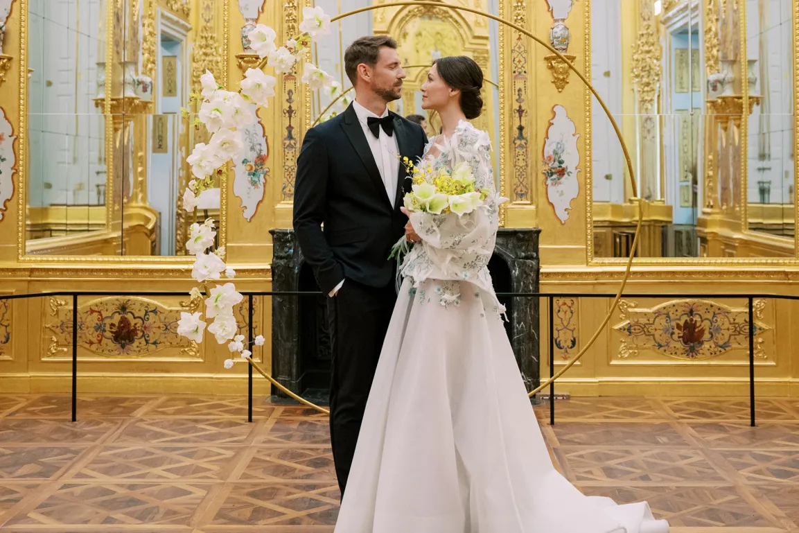 Hochzeit im Goldkabinett