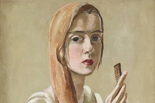 Marie-Louise von Motesiczky, Selbstporträt mit Kamm, 1926