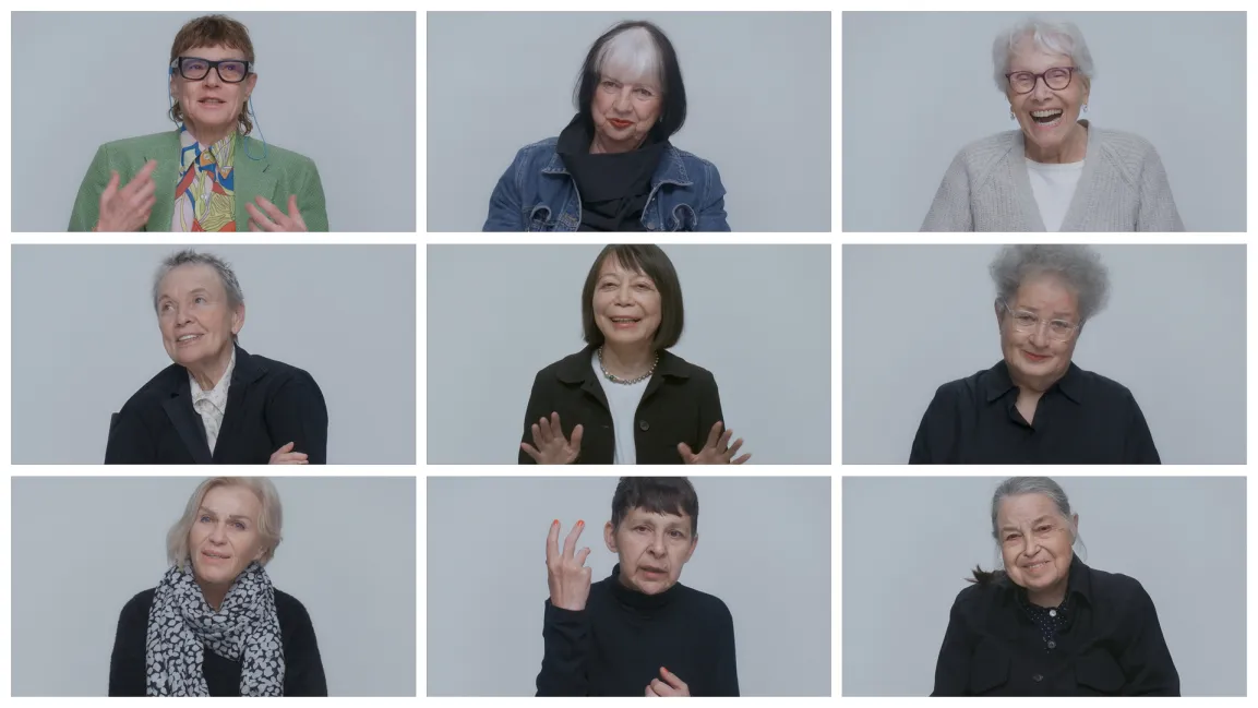 Collage of the artists