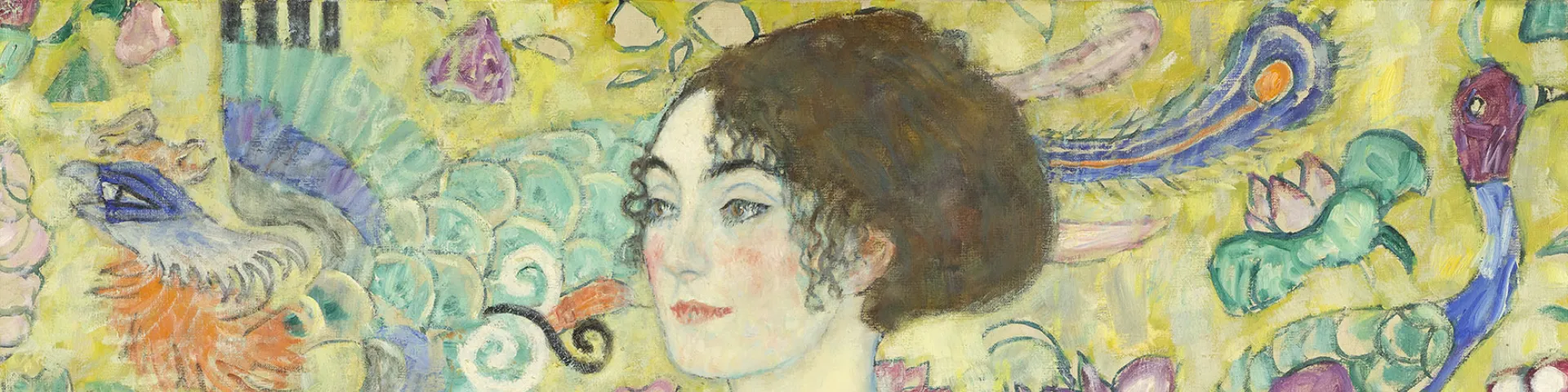 Gustav Klimt, Lady with Fan