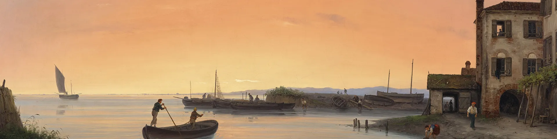 Chioggia vor Sonnenaufgang