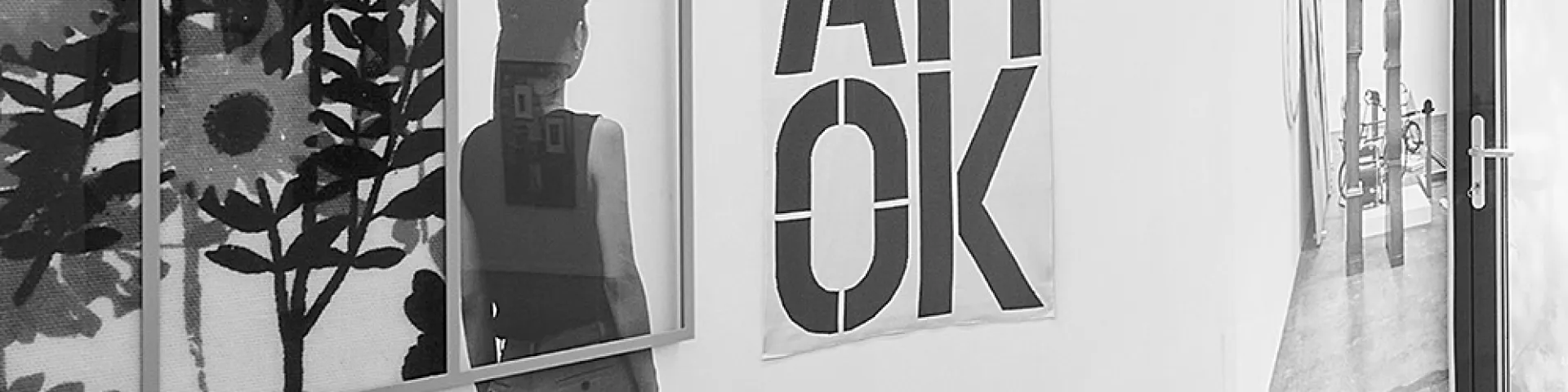 Ausstellungsansicht von Jonathan Monk