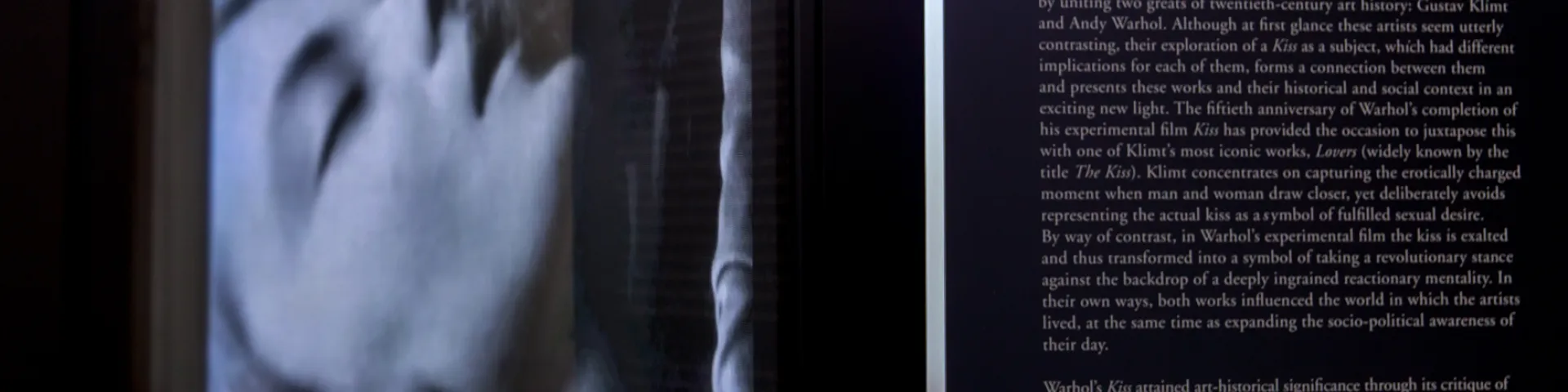 KLIMT & WARHOL - KUSS & KISS