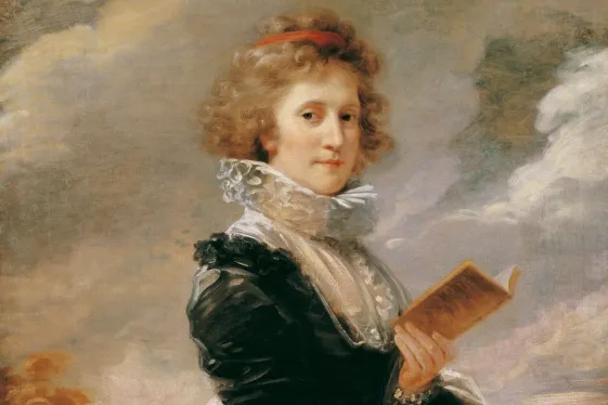 Friedrich Heinrich Füger, Die Schauspielerin Josefa Hortensia Füger, die Frau des Künstlers, 1797