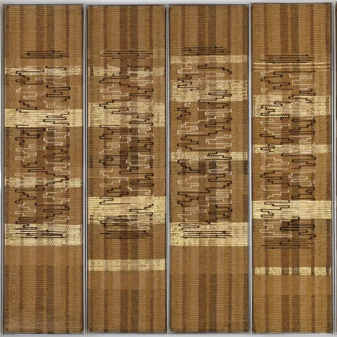 Anni Albers, Schreinverkleidung für die Kongregation B’nai Israel, Woonsocket, Rhode Island, 1962