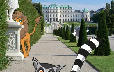 Tiere im Schlossgarten