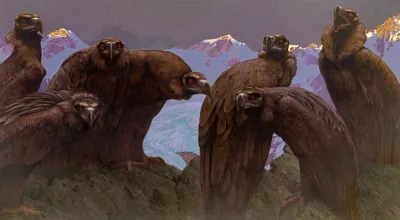 Karl Huck, Erwachen (Adler)