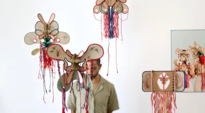 Ausstellungsansicht im Belvedere 21