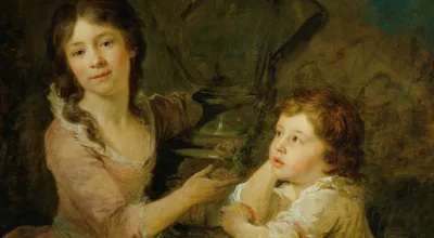 Johann Baptist Lampi der Ältere, Caroline und Viktor von Tomatis, 1788/89