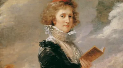 Friedrich Heinrich Füger, Die Schauspielerin Josefa Hortensia Füger, die Frau des Künstlers, 1797