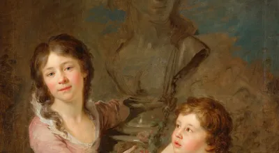 Johann Baptist Lampi der Ältere, Caroline und Viktor von Tomatis, 1788/89