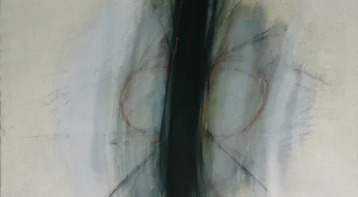 Arnulf Rainer, Vertikale, 1963