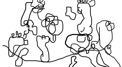 Rita Vitorelli  Untitled, 2013  Trackpad drawing (Feet 3)  Dimensions variable