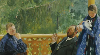 Öl auf Leinwand  182,5 x 198 cm