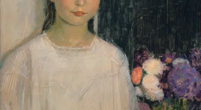 Oil on canvas  66.3 x 52.5 cm