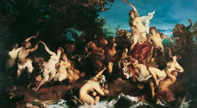 Oil on canvas  476 x 784 cm