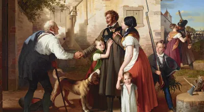 Öl auf Leinwand  280 x 360  