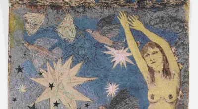 Kiki Smith  Sky  2011  Jacquard-Tapisserie  287 x 190.5 cm  