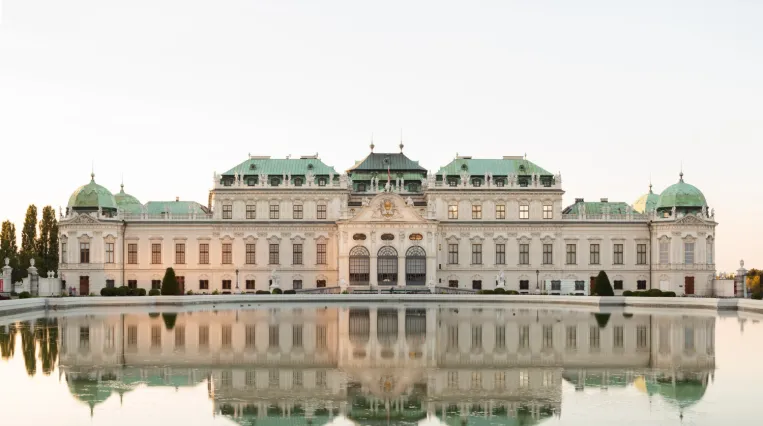 Außenansicht des Oberen Belvedere