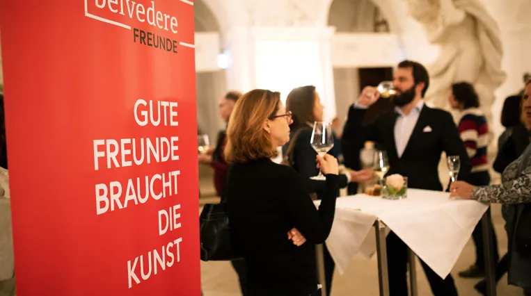 Friends of the Belvedere at a celebration