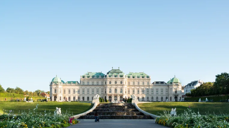 Außenansicht Oberes Belvedere