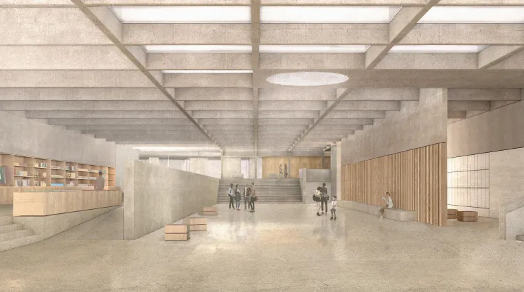 Visualisierungen Belvedere Besucherzentrum